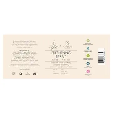 NANDOG Freshening Spray - Plant-Based Odor Neutralizer for Dogs