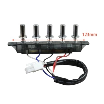 YWJLQH Kitchen Range Hood Switch Panel - 5 Pushbuttons