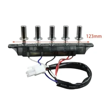 YWJLQH Kitchen Range Hood Switch Panel - 5 Pushbuttons