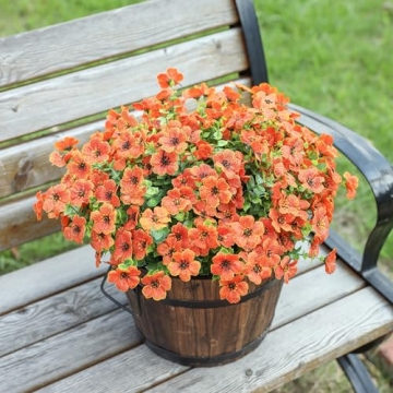 HyeFlora UV Resistant Artificial Flowers - Perfect for Outdoor Decor
