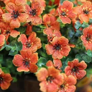 HyeFlora UV Resistant Artificial Flowers - Perfect for Outdoor Decor