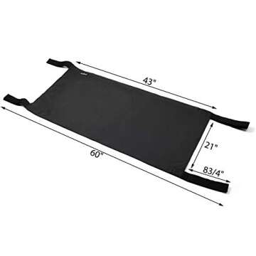SEVEN SPARTA Car Roof Hammock Compatible with Jeep Gladiator JT & Jeep Wrangler YJ, TJ, JK, JKU, JL, JLU 1987-2024 4-Door and 2-Door