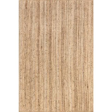 nuLOOM Jute Area Rug - Natural & Stylish Home Addition