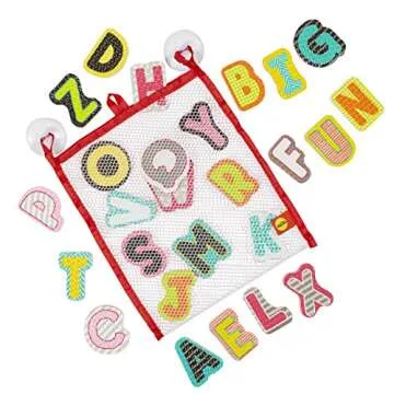 Fun and Educational Alex Bath ABC Stickers for Kids