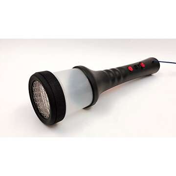 TruePower Static Grass Applicator for Railway Terrain Modeling Diorama - Electrostatic Flocking Mach...