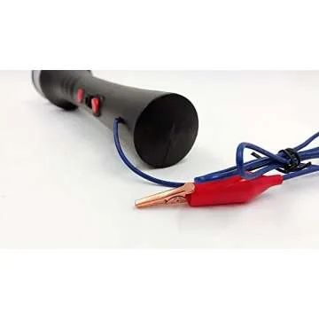 TruePower Static Grass Applicator for Railway Terrain Modeling Diorama - Electrostatic Flocking Machine for Velvet Dashboard, Jewelry Box