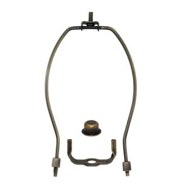 Creative Hobbies® ML93HA Antique Brass Finish Make-A-Lamp Kit with All Parts Needed and Instructions for DIY Lamp Design or Repair