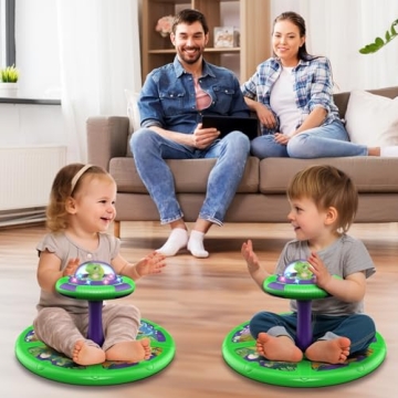 Dinosaur Sit and Spin Toy with Music for Boys