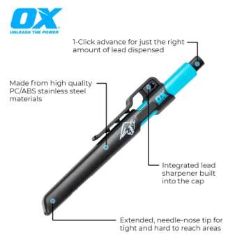 OX Tools Pro Tuff Carbon Marking Pencil - Unmatched Quality and Convenience