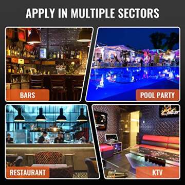 VEVOR LED Lighted Liquor Bottle Display, 3 Tiers 40 Inches, Supports USB, Illuminated Home Bar Shelf with RF Remote & App Control 7 Static Colors 1-4 H Timing, Acrylic Lighted Shelf for 30 Bottles