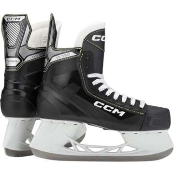 CCM Hockey Tacks AS-550 Senior Adult Ice Hockey Skates for Performance and Style