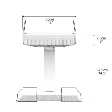 MAXPRO Foldable Bench | 750lbs Weight Capacity & Stability