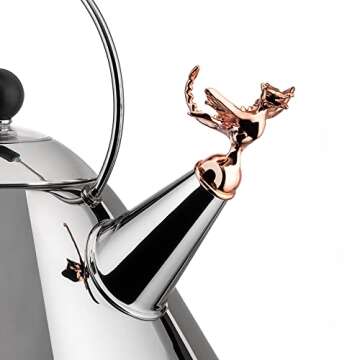 Alessi Tea Rex Kettle - Elegant Stainless Steel Design