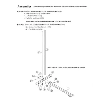 XMark Cable Machine with High and Low Pulley Stations