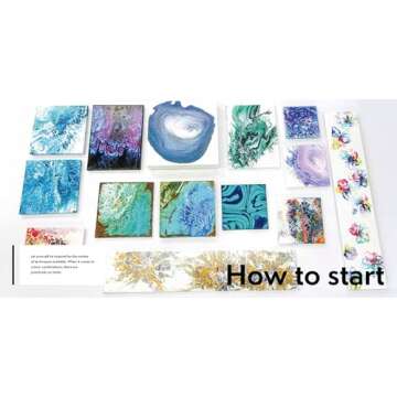 Acrylic Paint Pouring: 16 fluid painting projects & creative techniques