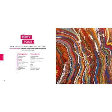 Acrylic Paint Pouring: 16 fluid painting projects & creative techniques
