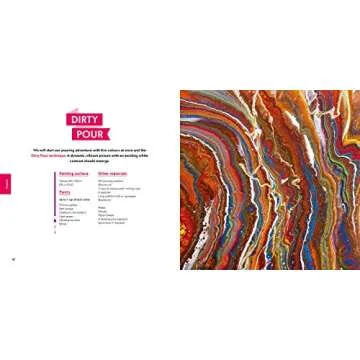 Acrylic Paint Pouring: 16 fluid painting projects & creative techniques
