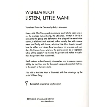 Listen, Little Man! By Wilhelm Reich | Transformative Read