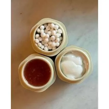 Cadence Extender - Add On to Any Flex Capsule Container - Adds Additional 1.43 Fl Oz - 3 Pack - Sand