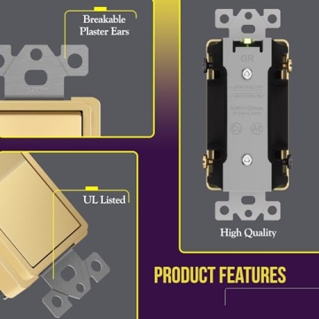 Upgrade Your Space with ENERLITES 4-Way Paddle Light Switch