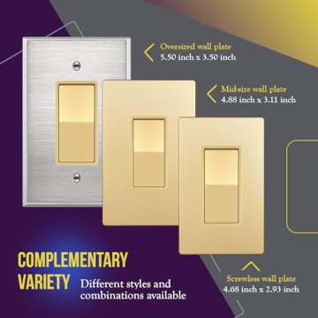 Upgrade Your Space with ENERLITES 4-Way Paddle Light Switch