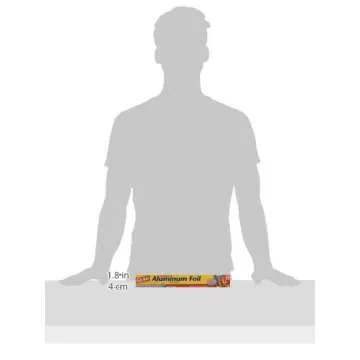 Glad Aluminum Foil, 25 Square Feet | Aluminum Foil For Grilling, Roasting, Baking