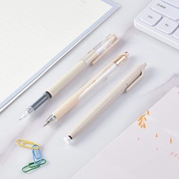 BAYTORY 5Pcs Aesthetic Gel Pens and Highlighter Set