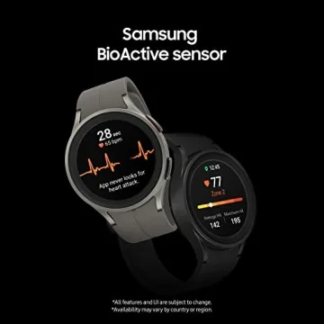 Galaxy Watch 5 Pro - 45mm Bluetooth Fitness Tracker