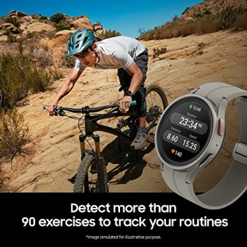 Galaxy Watch 5 Pro - 45mm Bluetooth Fitness Tracker