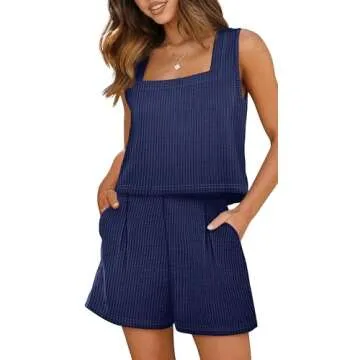 XIEERDUO Women's Travel Outfit Set for Summer Style