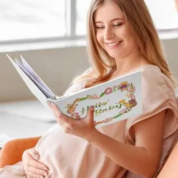 Vienrose Baby Memory Book for Milestones and Memories