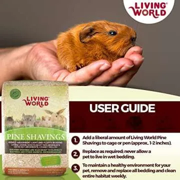 Living World Pine Shavings, 4-Cubic Feet