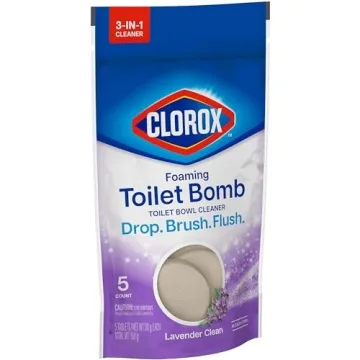 Clorox Foaming Toilet Bomb Cleaner for Effortless Hygiene