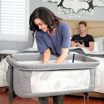 Mika Micky Portable Bedside Sleeper for Parents