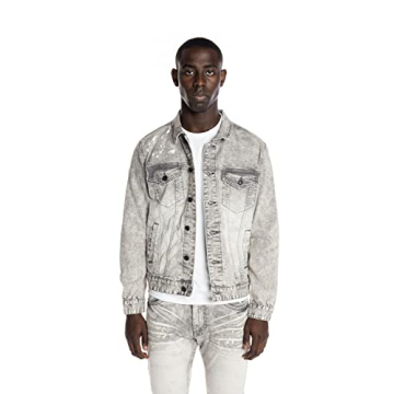 Stylish Smoke Rise Men's Fashion Denim Jacket for All Occasions