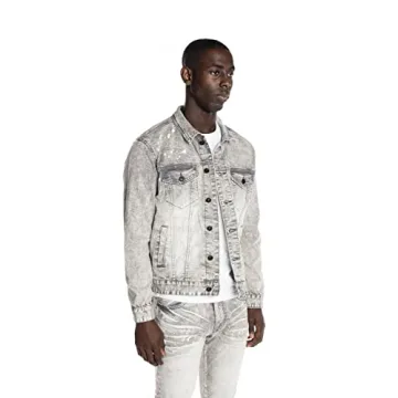 Stylish Smoke Rise Men's Fashion Denim Jacket for All Occasions