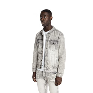 Stylish Smoke Rise Men's Fashion Denim Jacket for All Occasions
