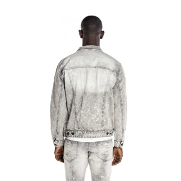 Stylish Smoke Rise Men's Fashion Denim Jacket for All Occasions