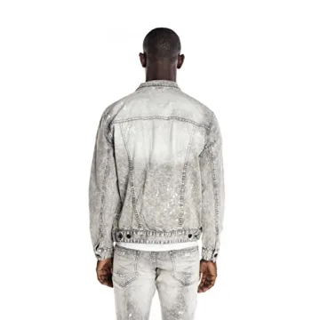 Stylish Smoke Rise Men's Fashion Denim Jacket for All Occasions