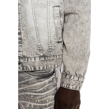 Stylish Smoke Rise Men's Fashion Denim Jacket for All Occasions