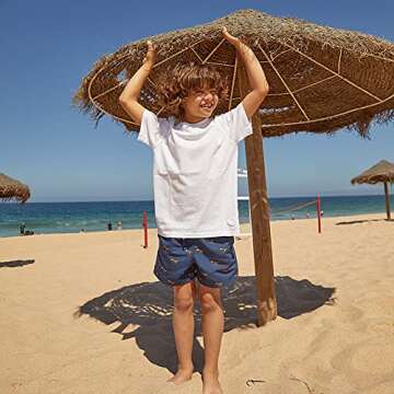 MaaMgic Swim Trunks Boys Toddler Bathing Suits - Cute & Functional Swimwear