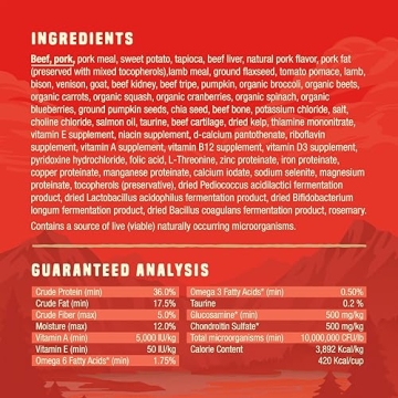 Stella & Chewy's Wild Red High Protein Dry Dog Food 21 lb.