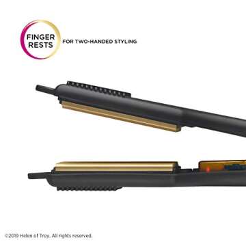 Gold N Hot Professional Ceramic 2” Hair Crimper Iron, 2 Inch (Pack of 1)