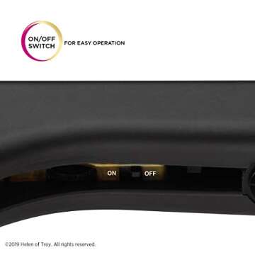 Gold N Hot Professional Ceramic 2” Hair Crimper Iron, 2 Inch (Pack of 1)