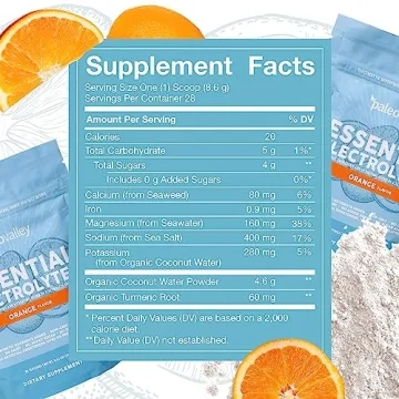 Paleovalley Essential Electrolytes Powder - Sugar-Free Hydration