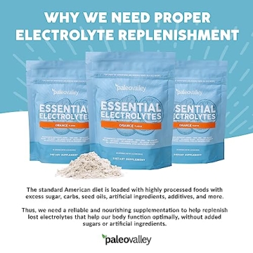 Paleovalley Essential Electrolytes Powder - Sugar-Free Hydration