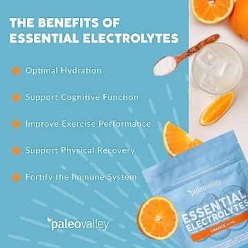 Paleovalley Essential Electrolytes Powder - Sugar-Free Hydration