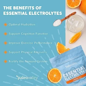 Paleovalley Essential Electrolytes Powder - Sugar-Free Hydration