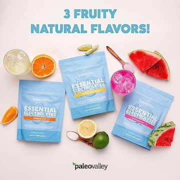 Paleovalley Essential Electrolytes Powder - Sugar-Free Hydration