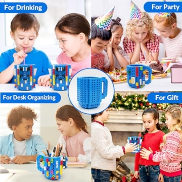 Lumsburry Coffee Mug with Building Blocks for Kids